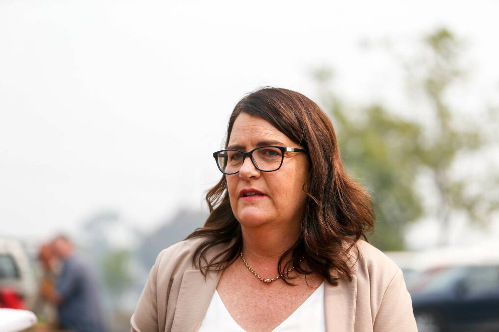 Not on: MP Roma Britnell has called out the use of a gallows and a noose at protests in Melbourne, but had defended talking to her constituents on the steps of parliament that were protesting.