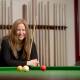 Waiting game: Billiards champion Anna Lynch is stuck in Warrnambool awaiting a visa so she can be reunited with her new husband back in the UK. Picture: Chris Doheny