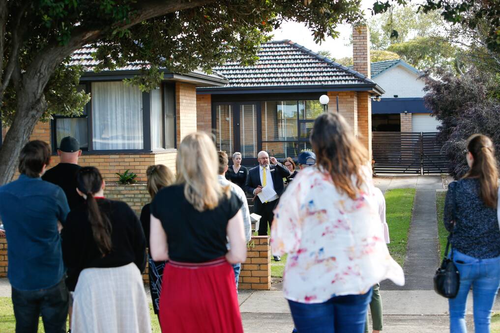 Sold: This house in Eddington Street fetched $466,000 at auction on Saturday. It was one of four houses to sell under the hammer in Warrnambool at the weekend, all fetching above expectations. Picture: Anthony Brady