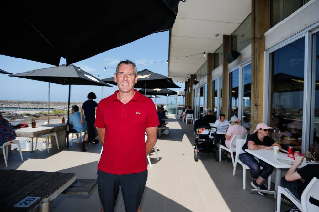 Help wanted: The Pavilion's Jon Watson says the drought of hospitality staff is as bad as it's ever been. Picture: Anthony Brady