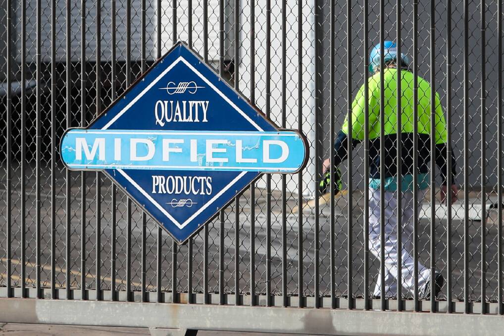 Squeezed: Midfield Meats has been hit by a worker shortage as more than 100 staff have to isolate.