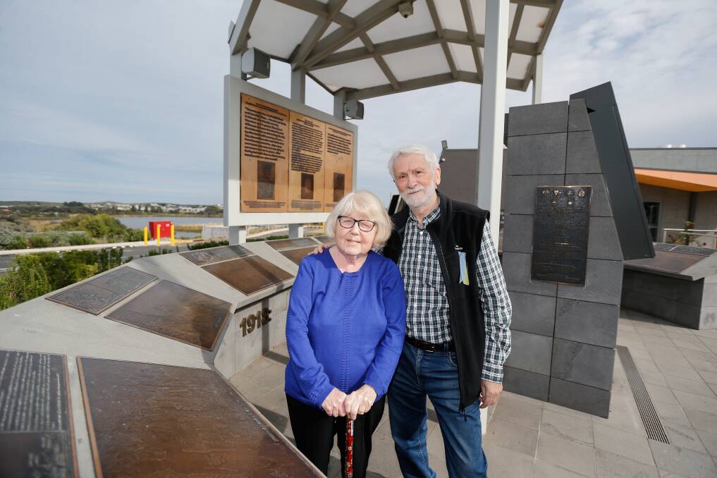 Labour of love: Ron and Carlyn Sproston have spent thousands of hours researching every single WWII solider linked to Warrnambool.