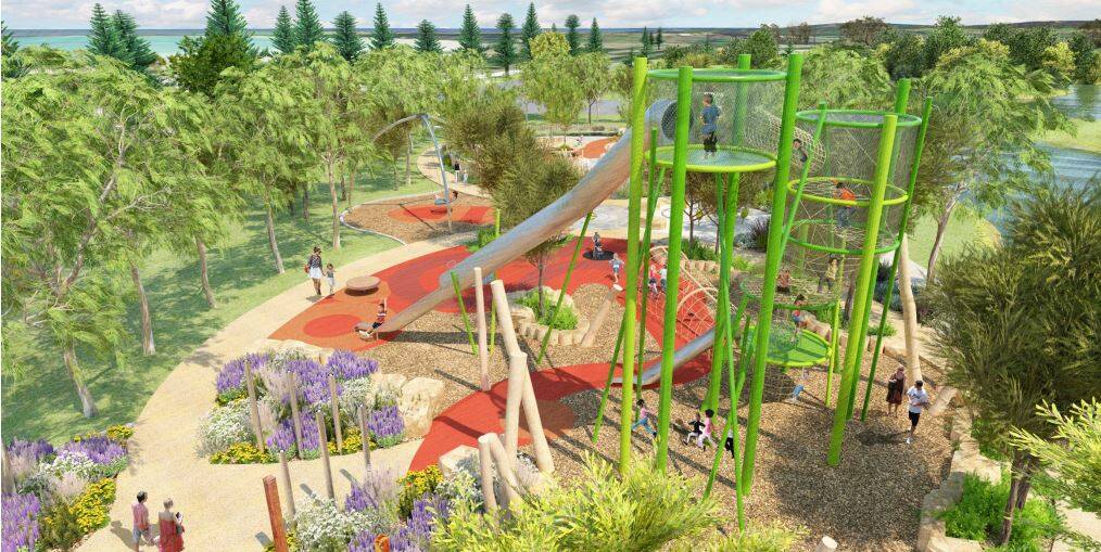 Tender vote: A revamp of Lake Pertobe's play space will move a step closer this week.