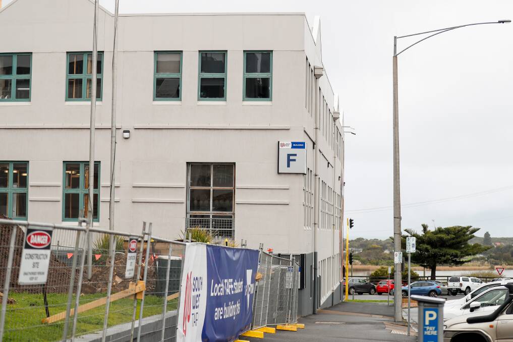 TAFE's F building is set for a $5 million revamp on top of the new library project.