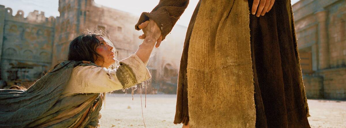 Ken Duncan captured this powerful image during the filming of The Passion of The Christ. 