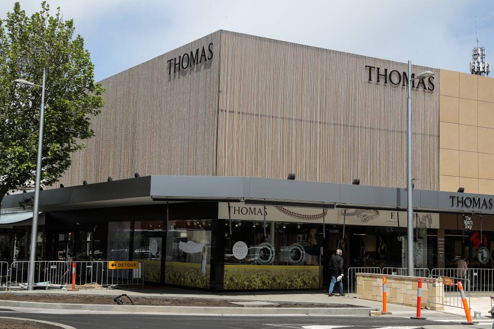 Transformation: The former Thomas Jewellers building will no longer be used as retail space after it was sold to service provider Gen U.