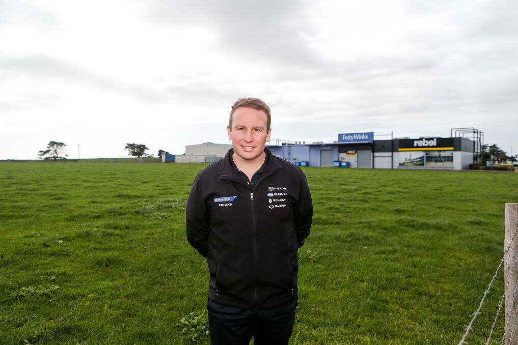 Moving with the times: Josh Dwyer has unveiled plans to relocate to a bigger site to cater for the switch to electric vehicles. Picture: Anthony Brady