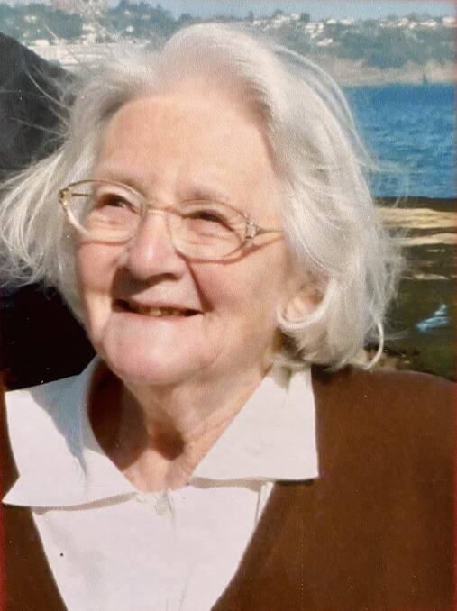 Long journey: Author Mary West, 95, has written about her parents' experiences on the land at Mount Violet in the 1920s. She was born in Lismore hospital.