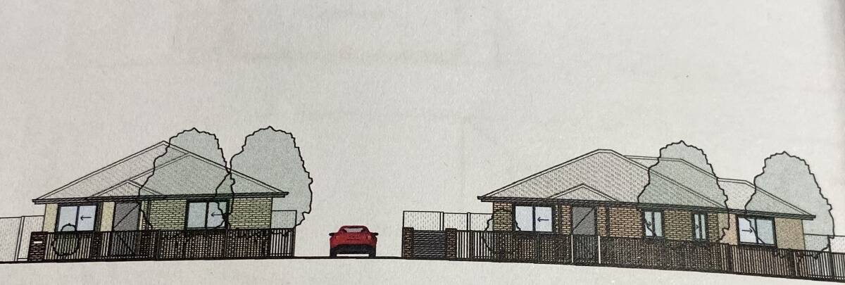 An artists impression of the proposed new units in Crawley Street, Warrnambool.