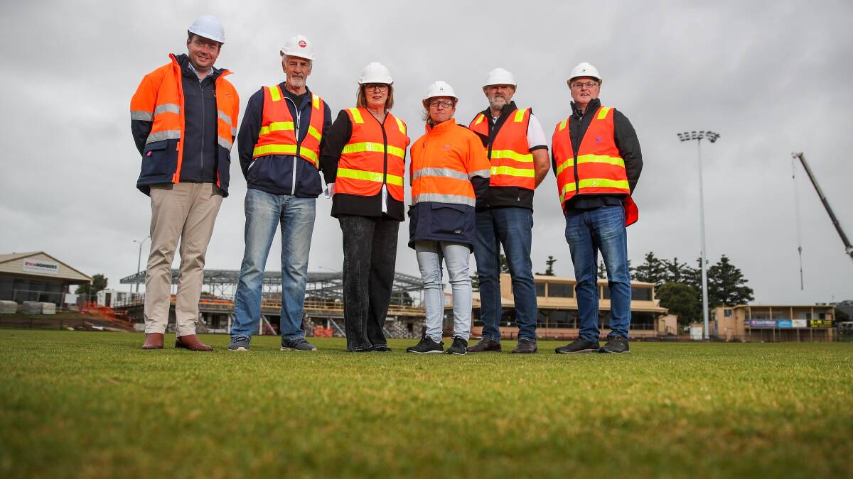 A bright future for Reid Oval as new lights go up