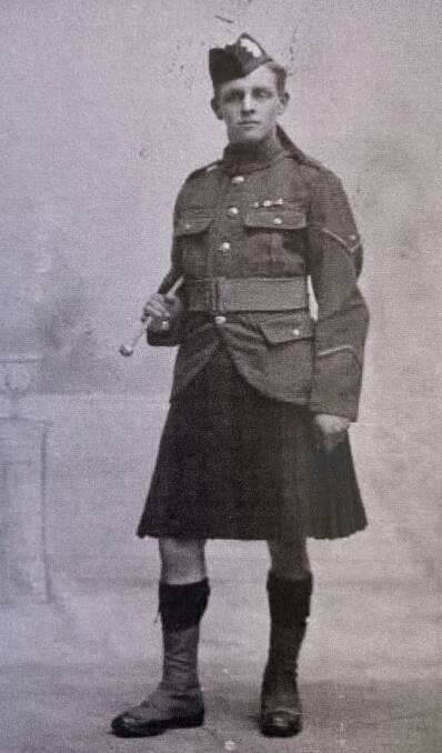 Service: Alfred West was part of the Black Watch Regiment during WWI.