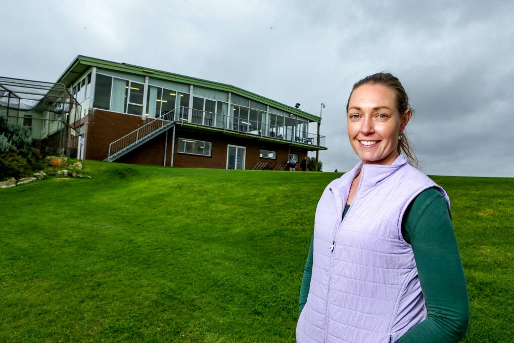 Upgrade: Warrnambool Golf Club manager Ashlee Scott says the clubrooms are falling apart and need a $4 million revamp. Picture: Chris Doheny 
