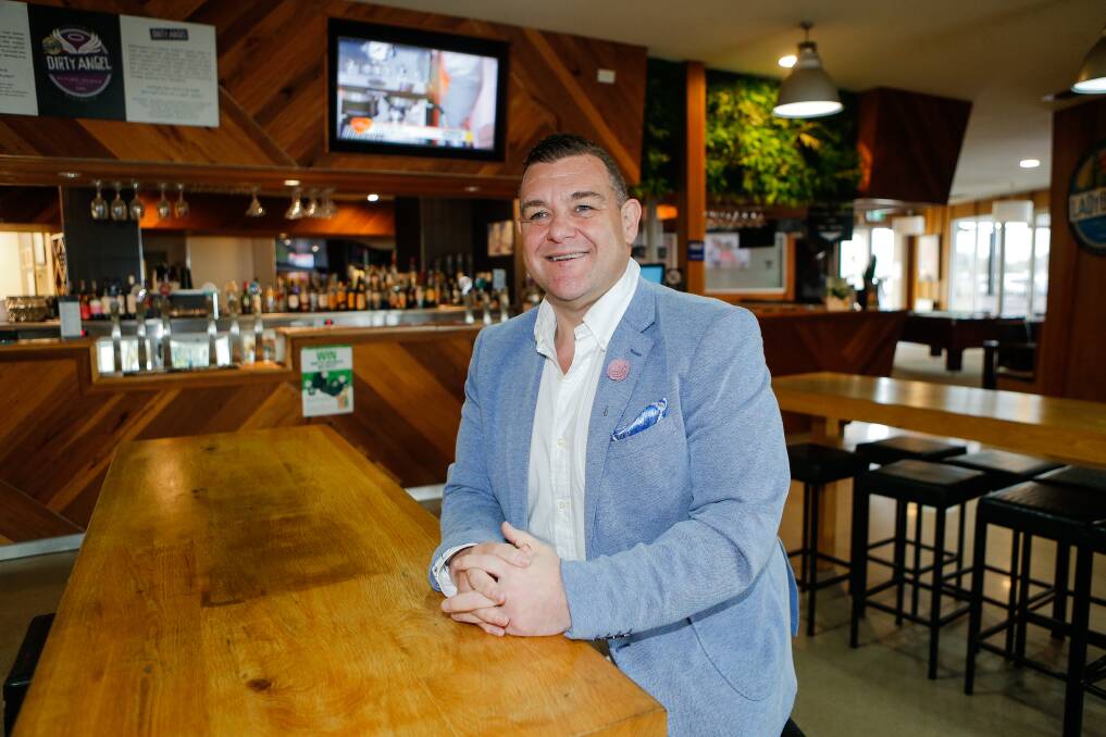 Flying Horse part-owner Mark McIllroy says the interior of the venue will undergo a revamp. Picture by Anthony Brady
