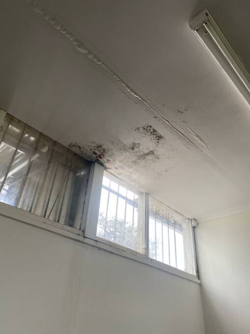 Mould is a big problem at the run-down SES headquarters in Port Fairy.