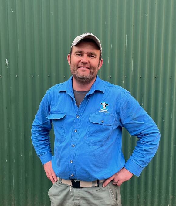 Dairy farm manager Pieter van Heerden