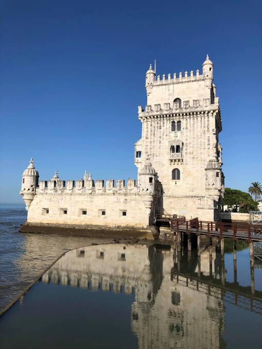 The Torre de Belem in Lisbon, Portugal.
