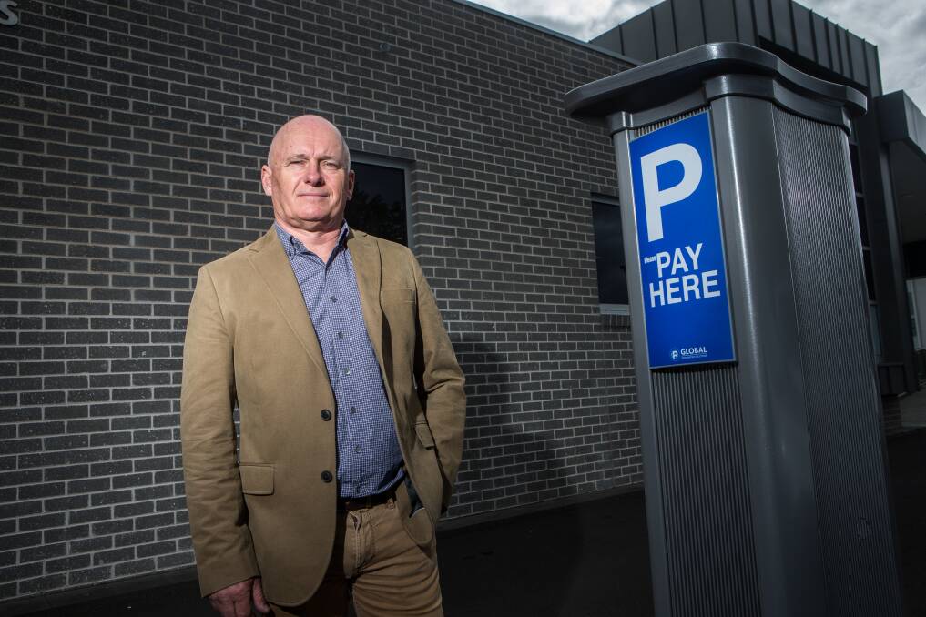 Too risky: Former councillor Peter Hulin says parking meters should be banned during the corona virus crisis because of the risk of spreading the illness.