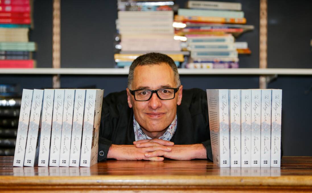 READ: Author Steven Conte has launched his new book at Collins Booksellers in Warrnambool. Picture: Anthony Brady 