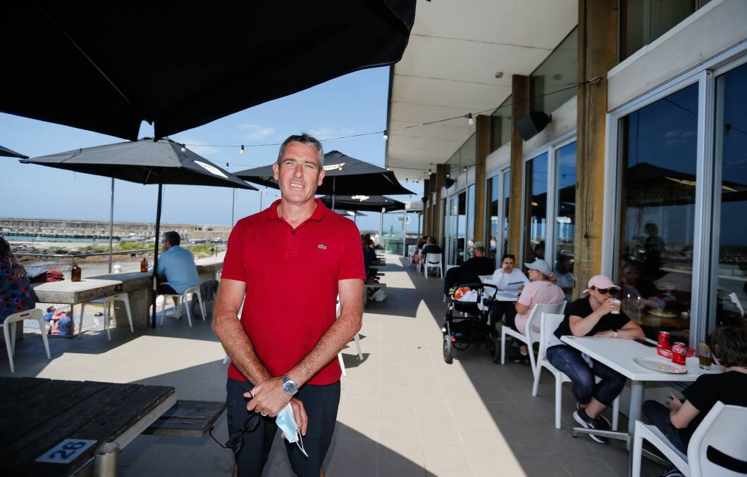Pavilion Cafe and Bar owner Jon Watson said while staffing shortages had eased slightly on last summer he was still in desperate need of kitchen staff. 