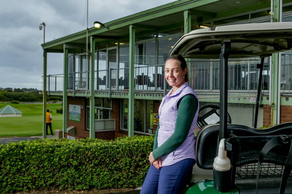 Upgrade: Warrnambool Golf Club manager Ashlee Scott says the clubrooms are falling apart and need a $4 million revamp. Picture: Chris Doheny