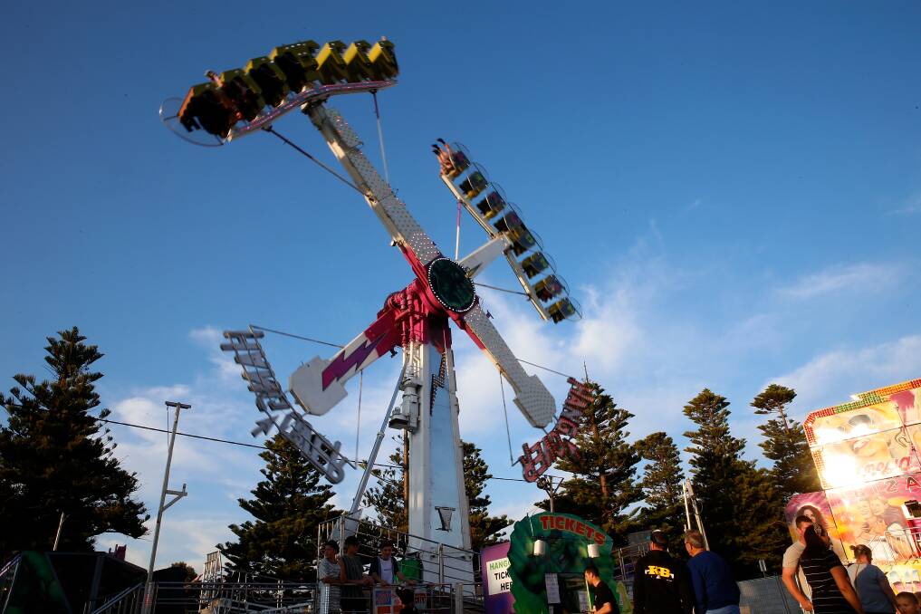 Up in the air: The operators of Warrnambool's seaside carnival are hoping to get the OK to operate this summer.