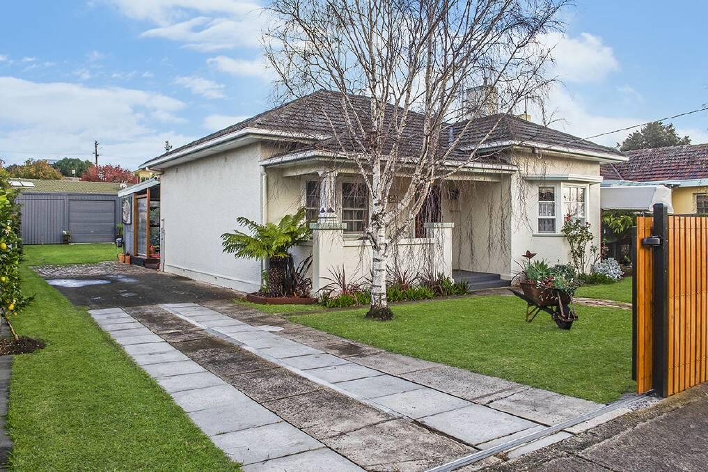 Sold: This house in Kerr Street was snapped up by a local family at auction on Saturday.