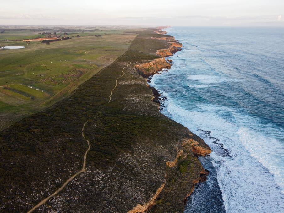 Extension: Cr Mike Neoh wants a formalised walking and cycling track between Childers Cove and Lake Gillear. Picture: Morgan Hancock