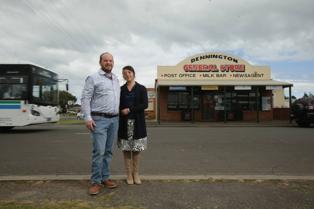 New beginnings: Gerard and Kaoru O'Brien will buy the Dennington General Store and plan to add an outdoor cafe area and supported employment for young people. Picture: Chris Doheny 