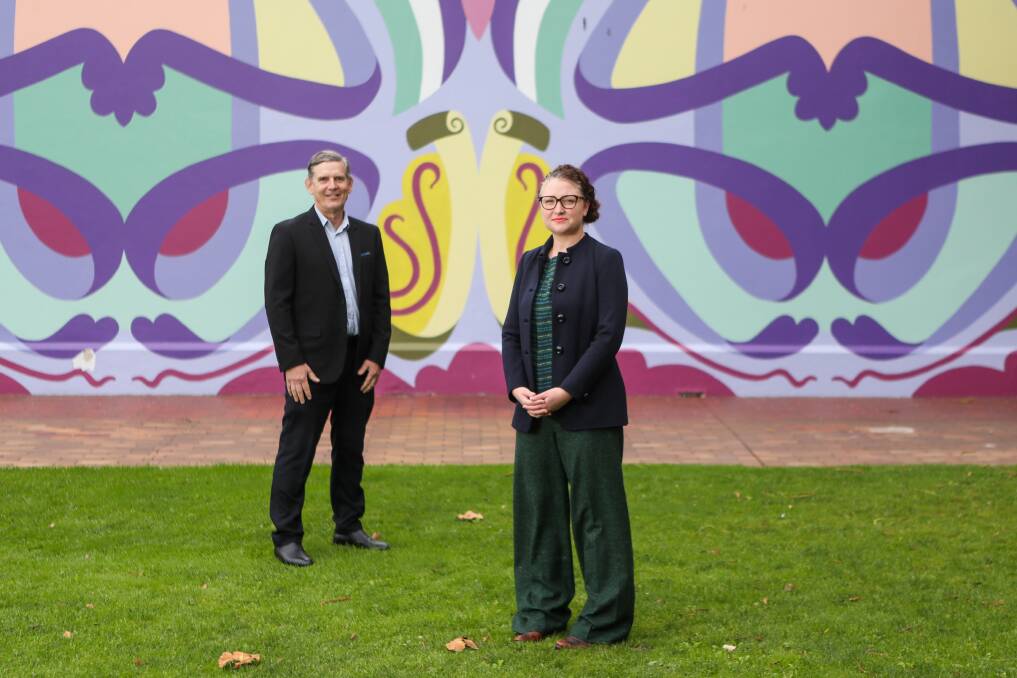 It's back: WDEA Works chief executive officer Tom Scarborough and WAG director Vanessa Gerrans say the Warrnibald will make a return this year. Picture: Morgan Hancock