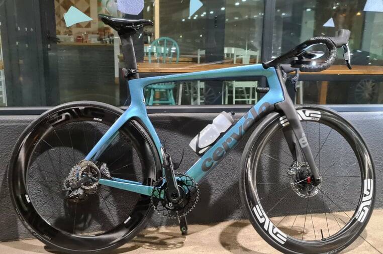 This Cervelo road race bike worth $18,000 was stolen from Royal Bikes on Saturday morning.