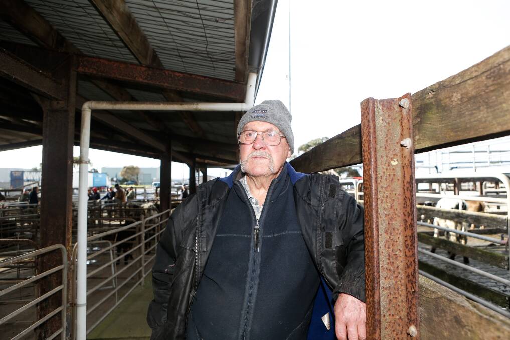 Warrnambool farmer Barry Brown says he is upset with the council's decision. Picture: Anthony Brady