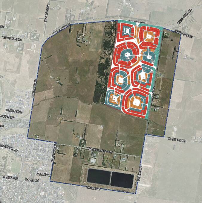 The unique design inspired by a Mandala artwork is clearly on show in the plans for a new housing development in Warrnambool.