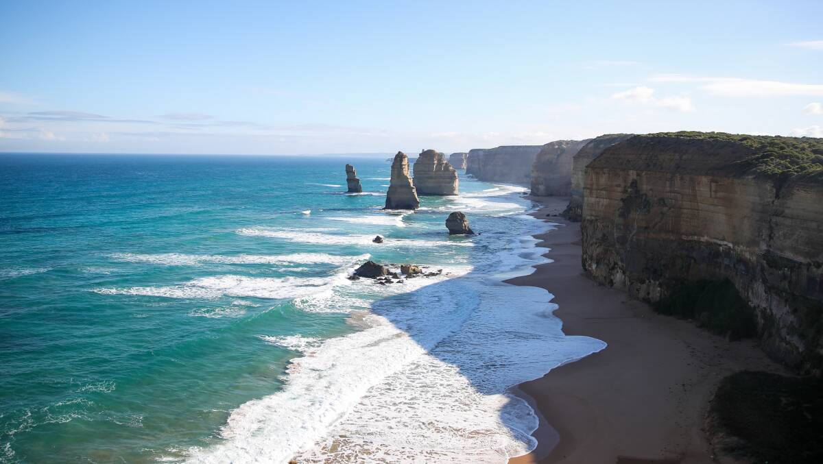 Port Campbell has had an influx of visitors.