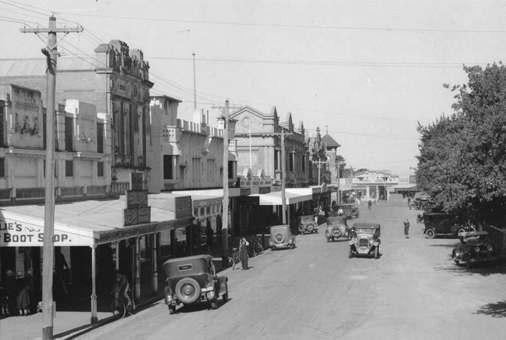 Flashback: The main street of Terang early last century. Picture: Terang and District Historical Society
