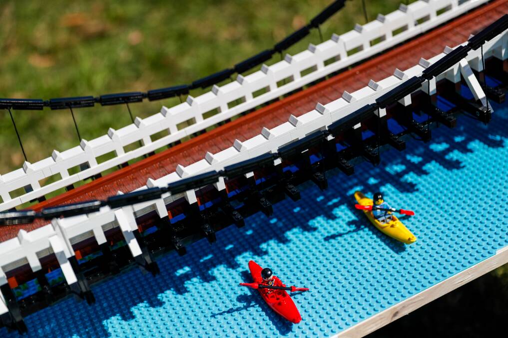 Lego creation of Warrnambool icon spans pandemic lockdown