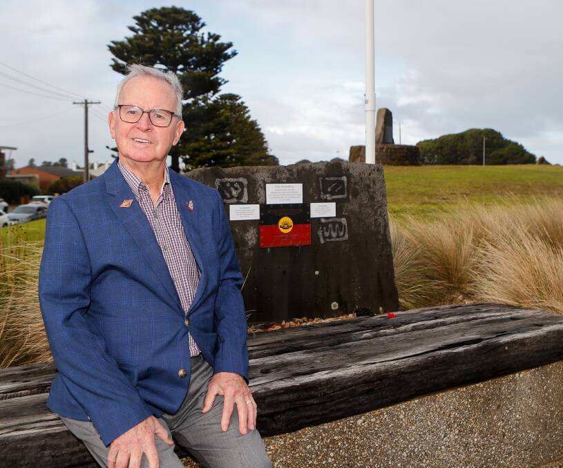 Honoured: Doug Heazlewood has been awarded and OAM in the Queen's Birthday list. Picture: Anthony Brady.