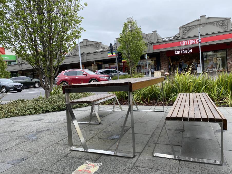 NOT IMPRESSED WITH THE SEATS: A Warrnambool man who tripped over the seats in Liebig Street has asked the city council to reconsider the design. 