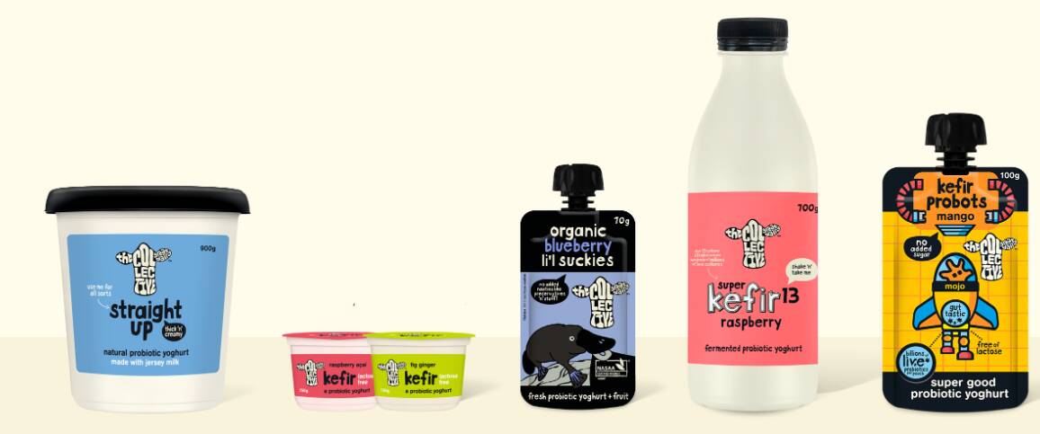 The range of yoghurt products that will be produced at the Camperdown factory under a new deal.
