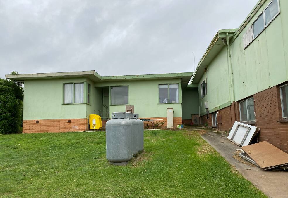 The older section of the Warrnambool golf club residence which currently sits unused.