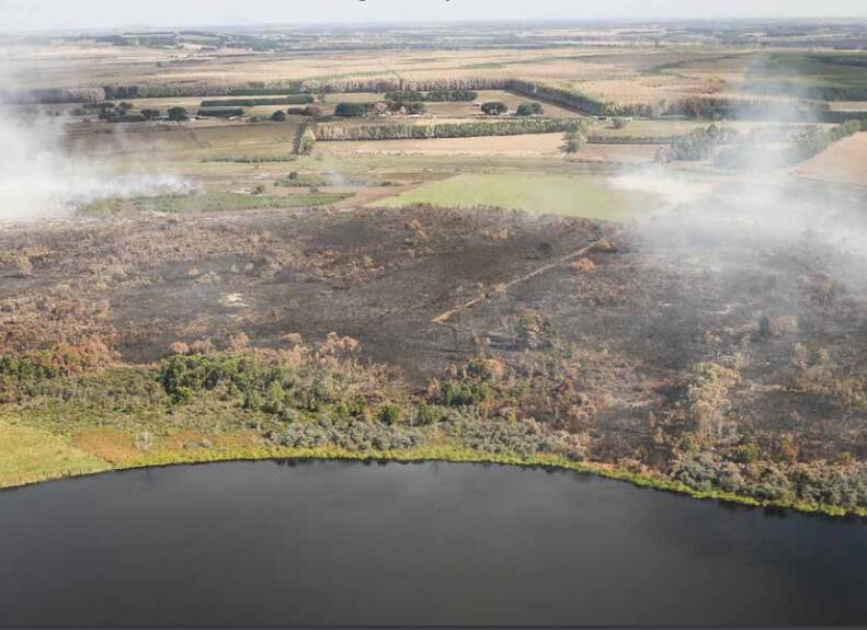 The Terang Cobden fire. Picture: Emergency Management Victoria