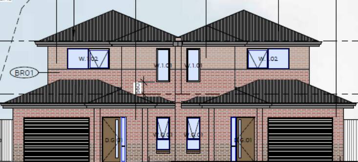 Plans for more social housing have been submitted to the council for approval.