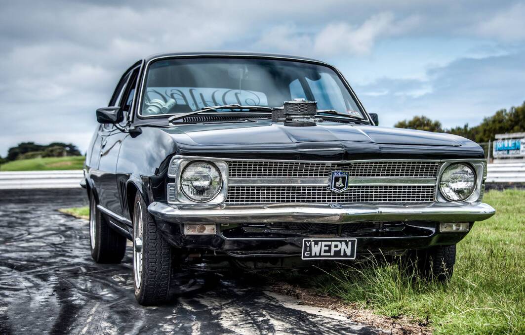 Recalled: After 10 years of use on this Torana, VicRoads says the Portland owner can't use them any more. Picture: Michael Walker