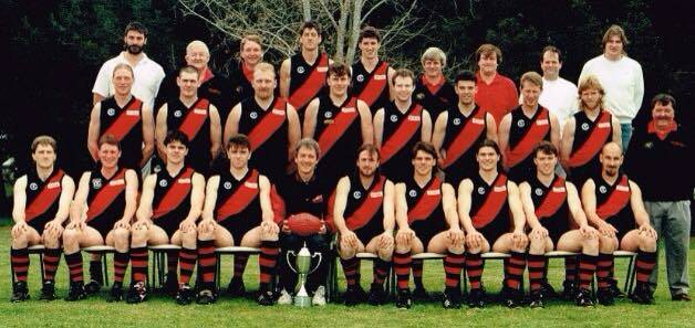 East Warrnambool's 1995 premiership team.
