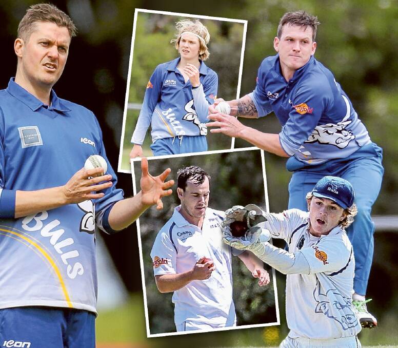 BAND OF BROTHERS: Brierly-Christ Church's Matthew Love (left), Campbell Love (upper centre), Nathan Murphy (lower centre), Mark Murphy (upper right) and Zavier Mungean (bottom right) play with relatives.