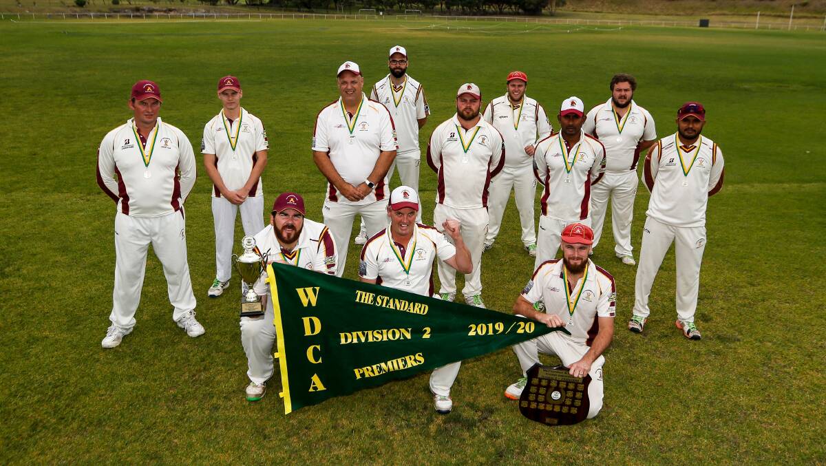 TOP YEAR: East Warrnambool YCW's division two premiership side. Picture: Anthony Brady