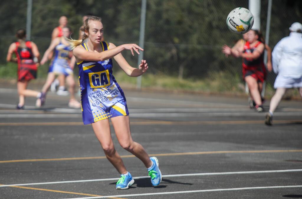ONE TO WATCH: North Warrnambool Eagles' Tahni Porter is set to spend more time through midcourt. Picture: Morgan Hancock