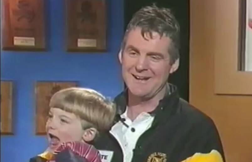 Luke McDonald and Donald McDonald in the 1990s. 