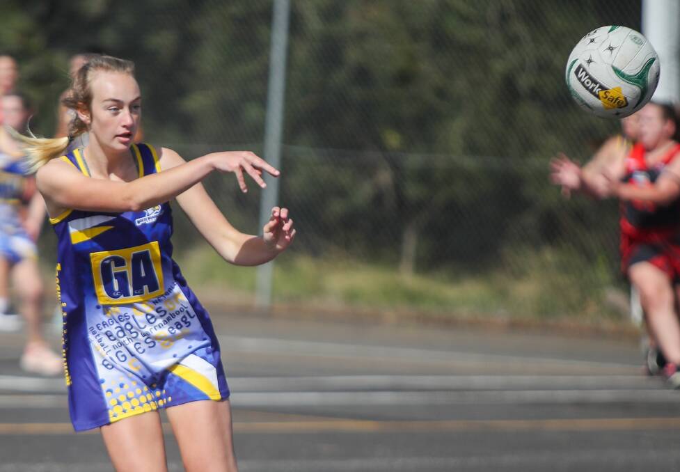 ONE TO WATCH: 17 and under best and fairest Tahni Porter. Picture: Morgan Hancock