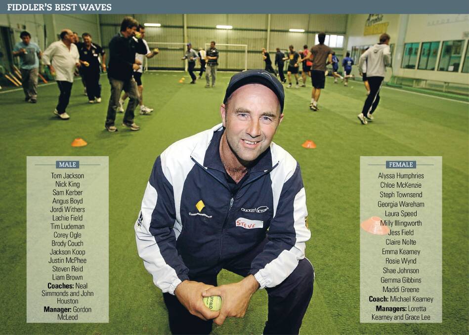 PROUD LEGACY: Stephen Field's 25-year tenure with Cricket Victoria has ended. Field, based in Dunkeld, spent time as a regional manager and in talent identification and coaching. Field named his best male and female Western Waves' XIs (see above).