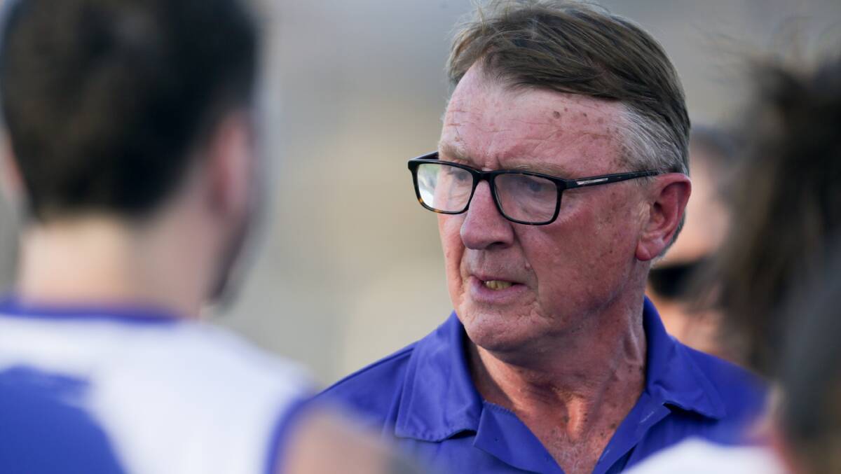 DEPARTING: Former Hamilton Kangaroos coach Gerard FitzGerald. Picture: Chris Doheny